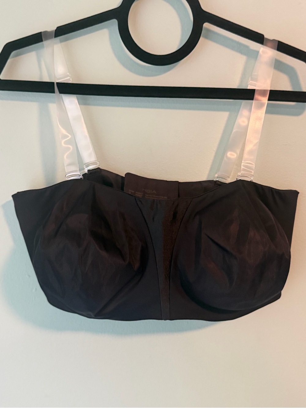 BNWOT HSIA Strapless Black Bra